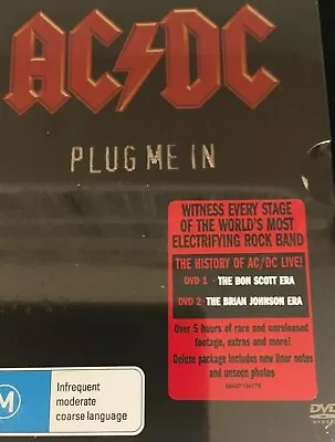 Ac/dc Plug Me In  (2 Dvd Boxset) • $50