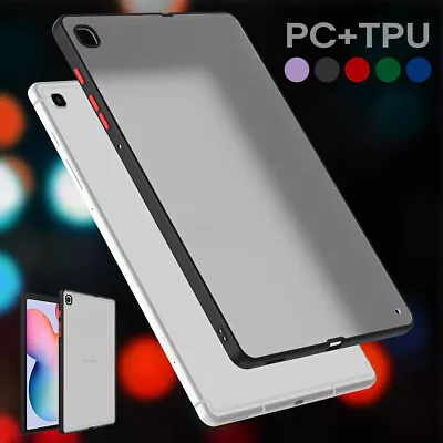 For Samsung Galaxy Tab S9+S8+A8+S7+A7+S6 Thin Case Matte Clear Slim Cover TPU+PC • $20.12