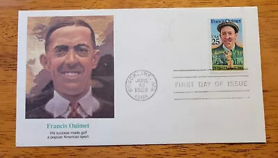 $4.88 • Buy Francis Ouimet First Day Issue June 13, 1988 Golf