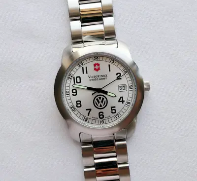 VW Volkswagen By Victorinox Sport Car Accessory Military Design Swiss Army Watch • $399.20