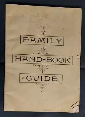 Old Quack Medicine Family Handbook Guide Schenck's Pulmonic Syrup Schenck Phila • $14.25