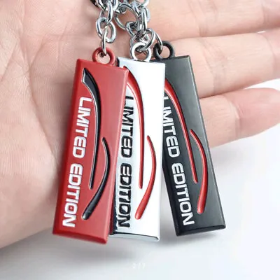 1Pc Car Keychain Limited Edition Logo Keyring Key Ring Chain Holder Accessories • $7.80