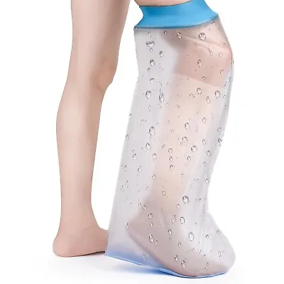 £15.99 • Buy Non-slip Cast Cover LOWER Leg, Cast Protector Waterproof Leg Adult For Shower,