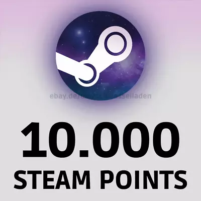 10.000 STEAM POINTS 10k | Steam Points Store Currency | Profile Awards • $4.50