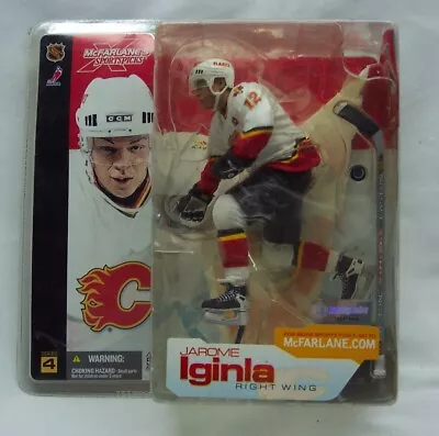 Calgary Flames JAROME IGINLA  NHL MCFARLANE'S SPORTPICKS Action Figure Toy 2002 • $16.50