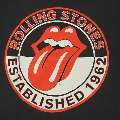 Rolling Stones Shirt Adult Extra Large Black Classic Rock Tongue Logo Retro Nwt • $11.99