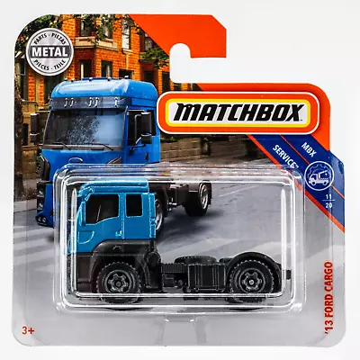 2018 Matchbox #37 '13 Ford Cargo BLUE METALLIC | FSSC • $4.99