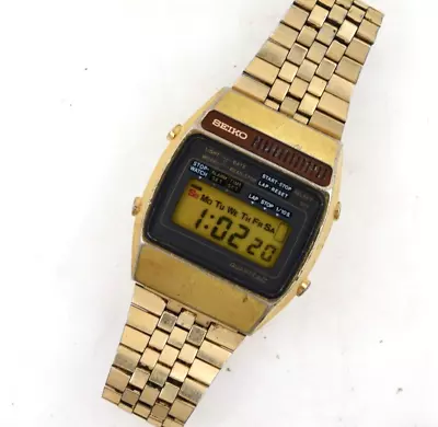 Vintage Seiko Quartz LC Men's Wrist Watch A159-5009 WORKS • $19