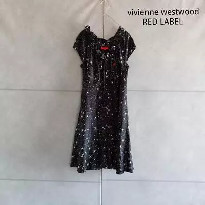 Vivienne Westwood Milky Way Print Dress Orb Embroidery Size 2 From Japan • $170