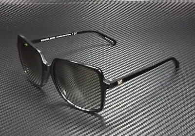 $54.99 • Buy MICHAEL KORS Isle Of Palms MK2098U 300511 Black Grey Grad 56 Women's Sunglasses