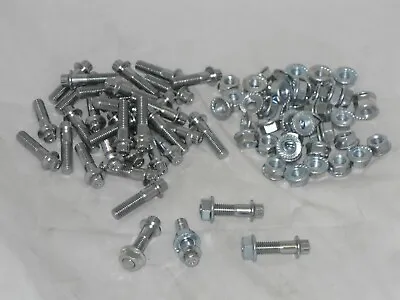 80 WHEEL ASSEMBLY BOLTS + NUTS FOR 2 Or 3 PIECE WHEELS RIM 40MM LONG 8M THREAD  • $99.95
