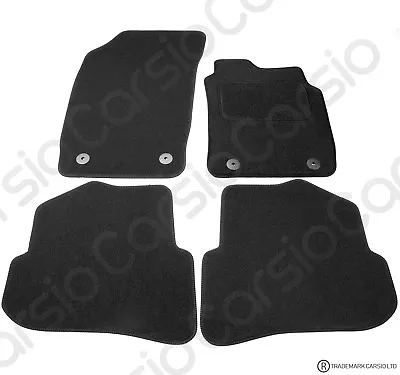 For Audi A1 2010 To 2018 Fully Tailored Black Car Floor Mats Carpets 4 Clips • £13.99