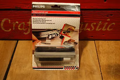 Philips Vinyl Record Cleaning Brush Set Stylus Velvet  Tool Kit • $14.99