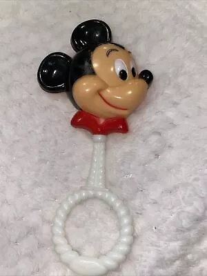 Vintage Mickey Mouse Baby Rattle Hong Kong Danara  • $12.95