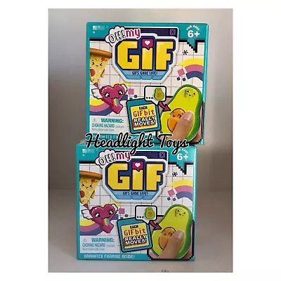NEW 2 OH MY GIF BIT Pack GIFS GONE LIVE Blind Mystery Animated Figure Series 1 • $14.99