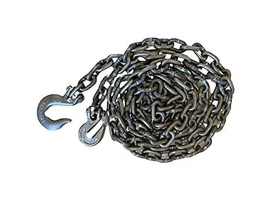 3/8 Inch X 14 Feet Steel Logging Chain With One Grab Hook And One Slip Hook. ... • $64.63