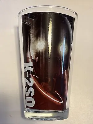 Star Wars K-2SO JYN Rogue One Zak Rare Collectible Beer Pint Drinking Glass • £9.64