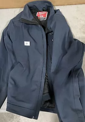 Used Milwaukee Tool 204BL M12 Heated Toughshell Jacket Only- Blue Large • $79.95