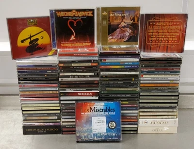 £19.99 • Buy 84 X Musicals CD Joblot - Opera Les Miserables Miss Saigon The King And I