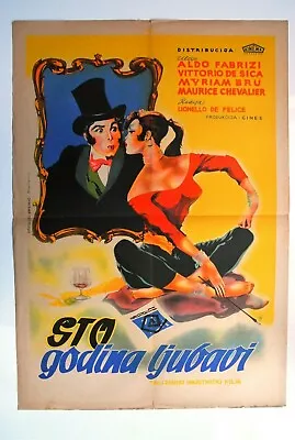 100 Years Of Love Vittorio De Sica Nadia Gray Yu Movie Poster Cento Anni D'amore • $200.99