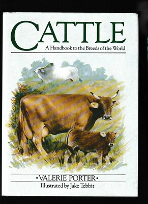 £30 • Buy Cattle A Handbook Breeds Of The World By Valerie Porter Signed Copy. 1991 Cows