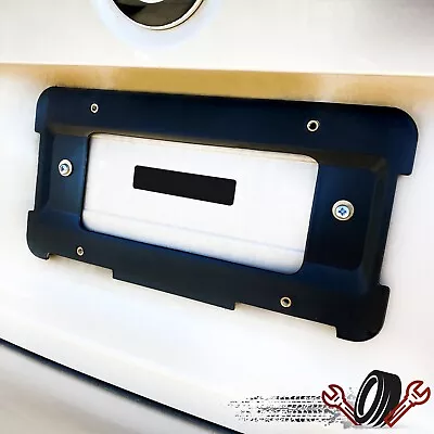 Rear License Plate Holder Bracket For BMW + 6 Unique Screws & Wrench NEW • $8.02