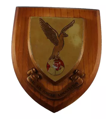 RAF Wall Plaque Shield  Royal Air Force Association  • £16.95