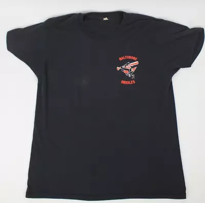 Vintage Baltimore Orioles T-shirt Screen Stars XL Single Stitch USA • $19.95