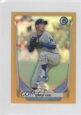 2014 Bowman Scout Top 5 Prospects Mini Chrome Refractors Gold /25 Zach Lee • $2.08