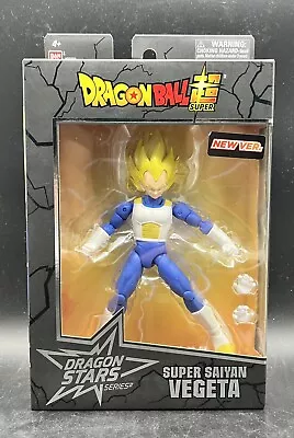 MIB Dragon Ball Z Super Saiyan Vegeta Dragon Stars Series 15 Figure By Bandai • $29.99