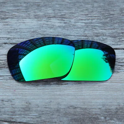 Emerald Green Polarized Replacement Lenses For Oakley Fuel Cell • $15