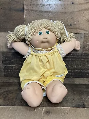 Cabbage Patch Little People Doll Signed By Xavier Roberts Vintage Marked 1982 • $50
