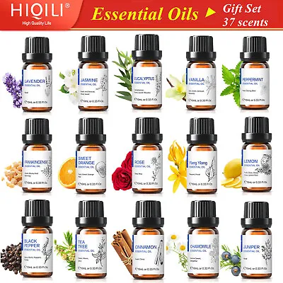 $11.99 • Buy 10 ML Essential Oil Set 100% Pure Natural Diffuser Aromatherapy Oils Lot Massage