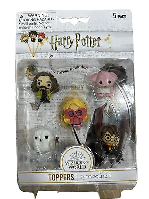 Harry Potter Pencil Toppers Set Of 5 2.4in Gifts Toys Collectibles • $12.99