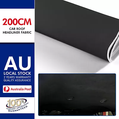 Foam Backing Car Headliner Material Automotive Interior Trims Abrasion Resistant • $42.66