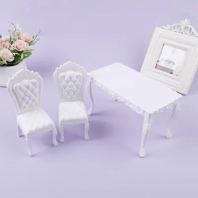 $10.11 • Buy Doll House 1:6 Kitchen Furniture Dining Table Chair Computer Office Desk Ch TS