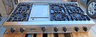 Viking Professional Vgrt480-6gss 48  Rangetop 6 Burners & Griddle • $1995