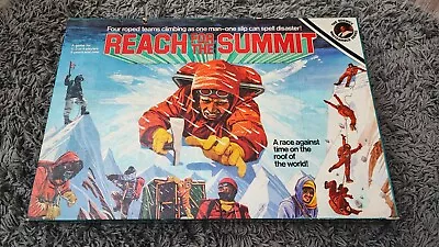 Vintage 1975 Reach For The Summit Board Game Berwick *complete* • £10