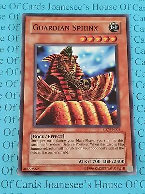 Guardian Sphinx SD7-EN005 Common Yu-Gi-Oh Card (U) New • £1.90