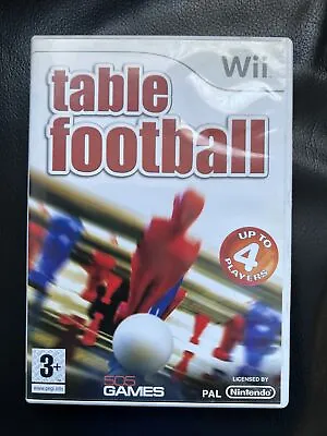 TABLE FOOTBALL - Nintendo Wii • £3