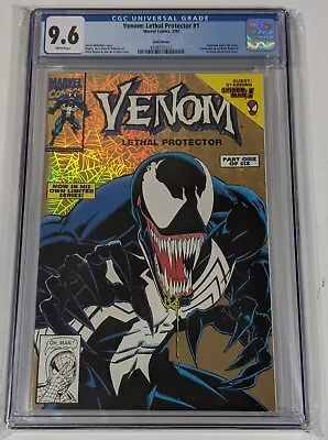 Venom Lethal Protector#1 Cgc 9.6( Gold Foil Variant) VHTF 1993 🔥🔥🔥🔥🔥🔥🔥🔥 • $650
