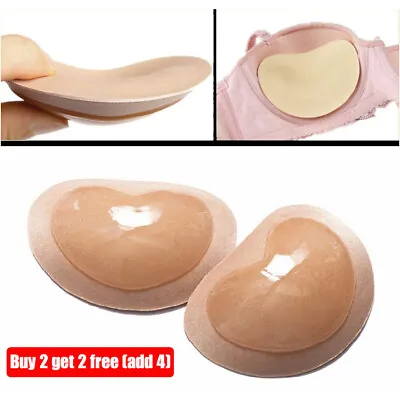 Silicone Adhesive Stick On Push Up Gel Strapless Backless Invisible Bra • £3.49