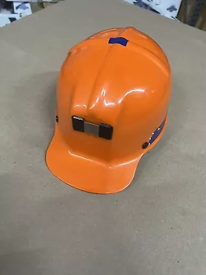 Msa Comfo Cap Orange Vintage Miners Hard Hat Safety Hat • $119.90