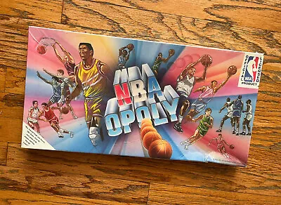 NBAOpoly- NBA Basketball Monopoly Board Game Vintage New In Box Factory Sealed • $80