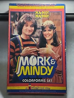 1979 Vintage Colorforms Mork & Mindy Boxed Missing 2 Sticky Pieces • $0.99