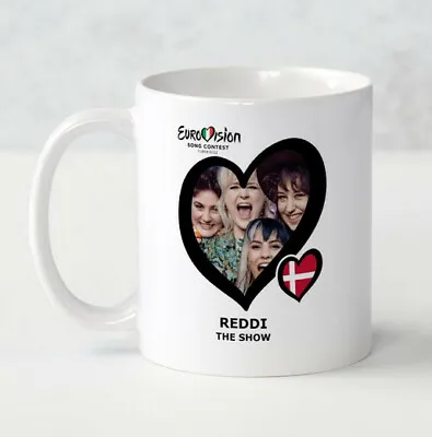 £8.99 • Buy Eurovision 2022 Denmark Reddi The Show Mug Eurovision Party Fathers Day Gift