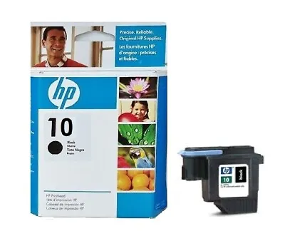 Original HP Printer Head HP Deskjet 2000c 2500c 2500cn / No. 10 C4800A Black • $51.88