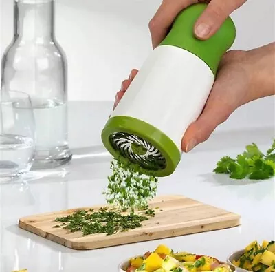 US Inv.  Herb Grinder Spice Mill Shredder Chopper Parsley/Cilantro Kitchen Tool • $2.75