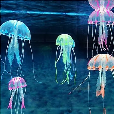 £2.59 • Buy Aquarium Artificial Jellyfish Plant Fake Tropical Fish Tank Landscaping Decor