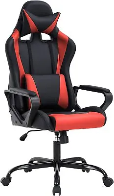 $114.63 • Buy Gaming Chair Ergonomic PC Office Chair Racing Computer Chair With Lumbar Support